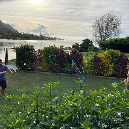 Villa Ho'A - Bord De Mer Avec Piscine Papetoai Luaran gambar