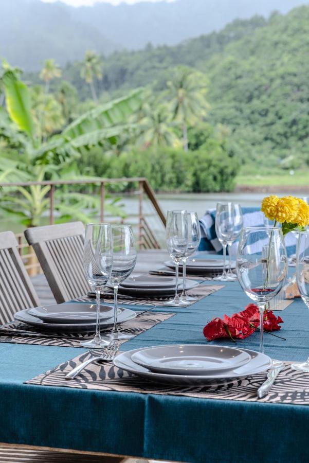 Villa Ho'A - Bord De Mer Avec Piscine Papetoai Luaran gambar