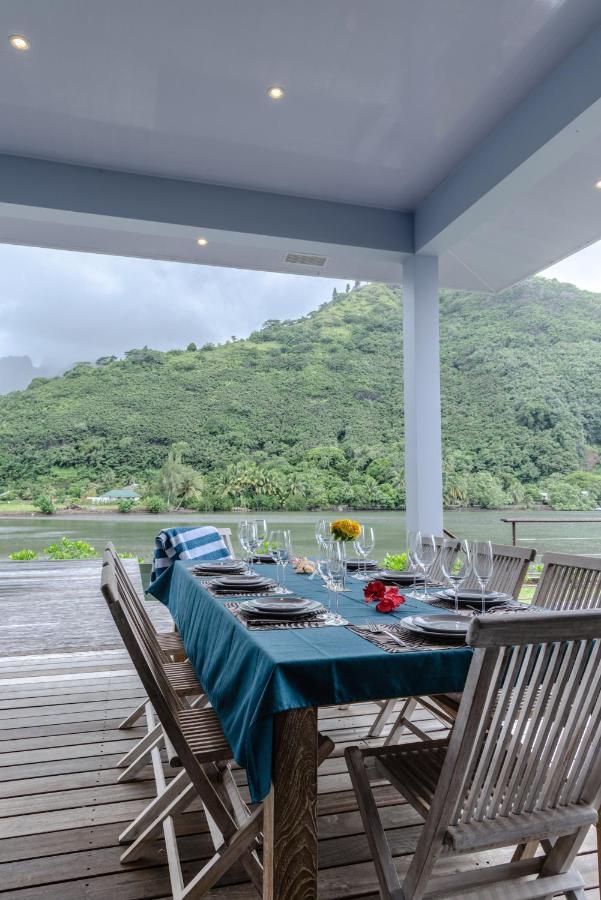 Villa Ho'A - Bord De Mer Avec Piscine Papetoai Luaran gambar