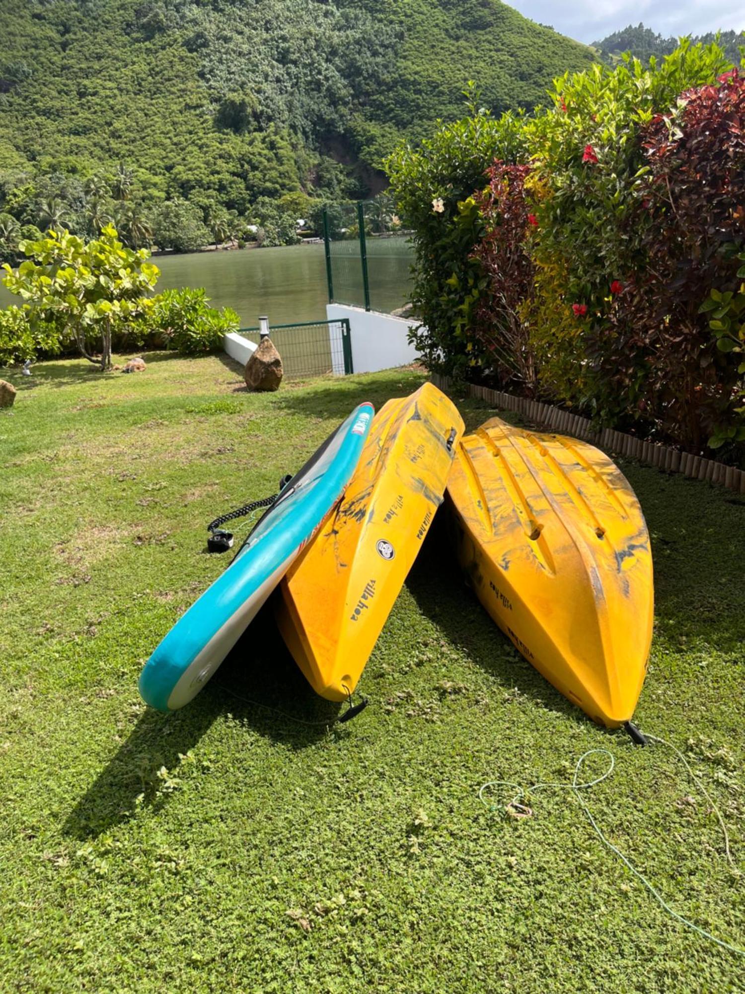 Villa Ho'A - Bord De Mer Avec Piscine Papetoai Luaran gambar